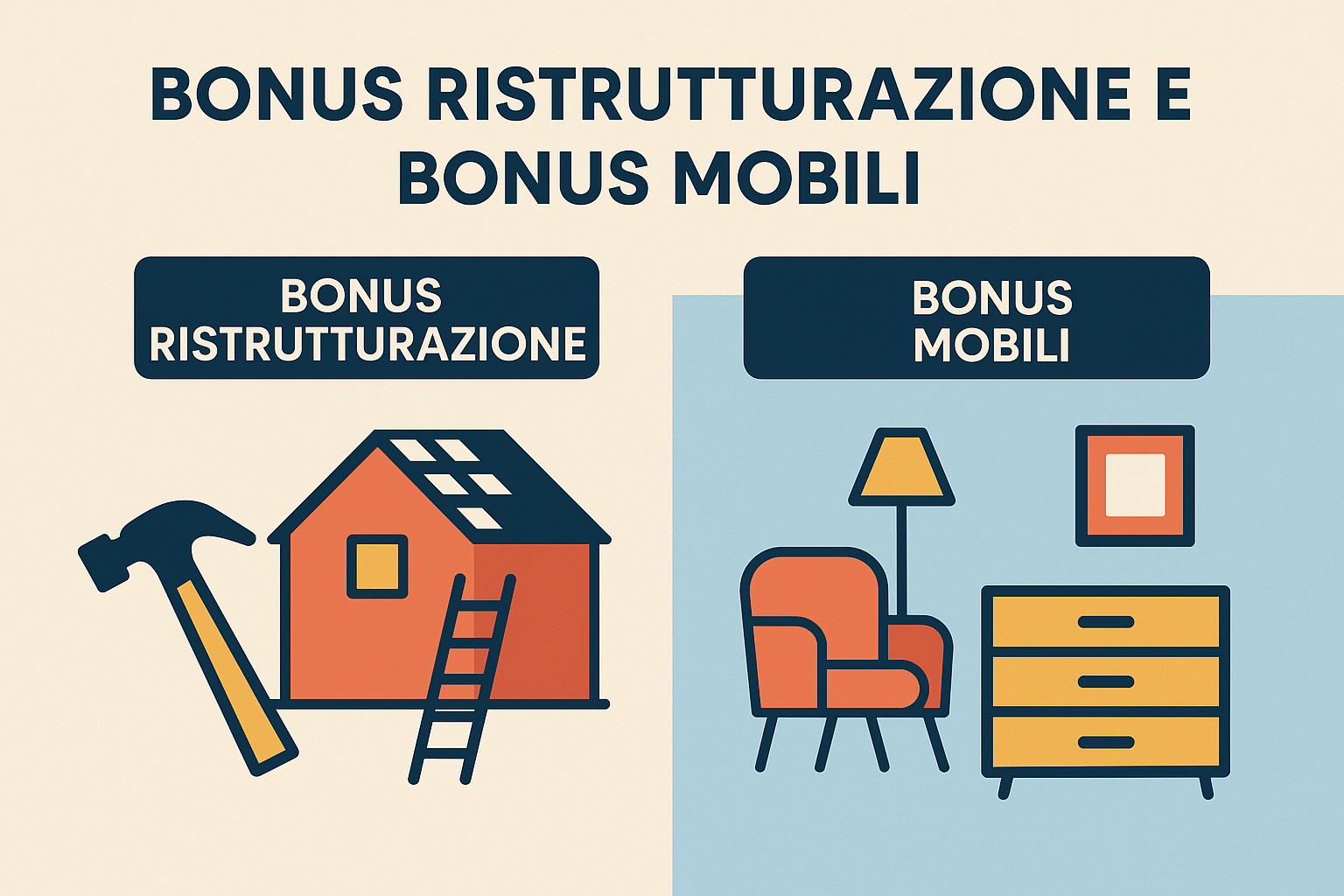 Bonus mobili per ristrutturazione 2026: differenze, compatibilità e come ottenerli Bonus mobili per ristrutturazione 2026: differenze, compatibilità e come ottenerli