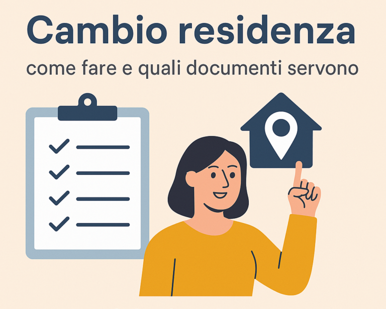 Cambio residenza: come fare e quali documenti servono