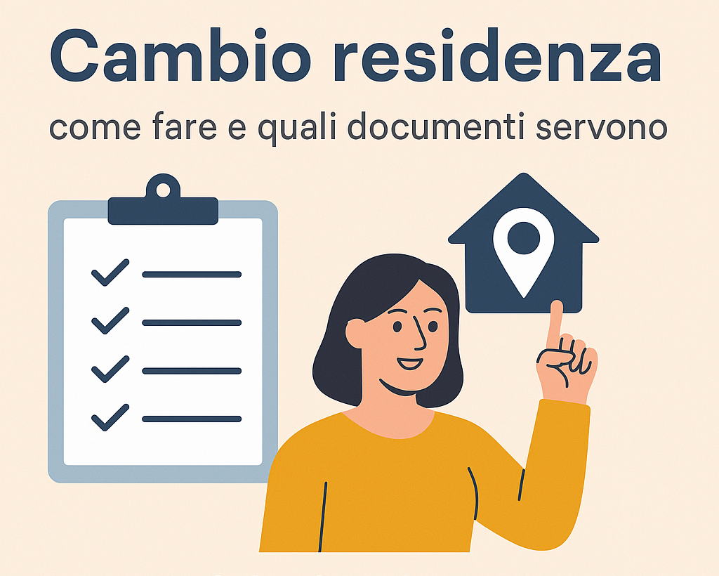 Cambio residenza: come fare e quali documenti servono Cambio residenza: come fare e quali documenti servono