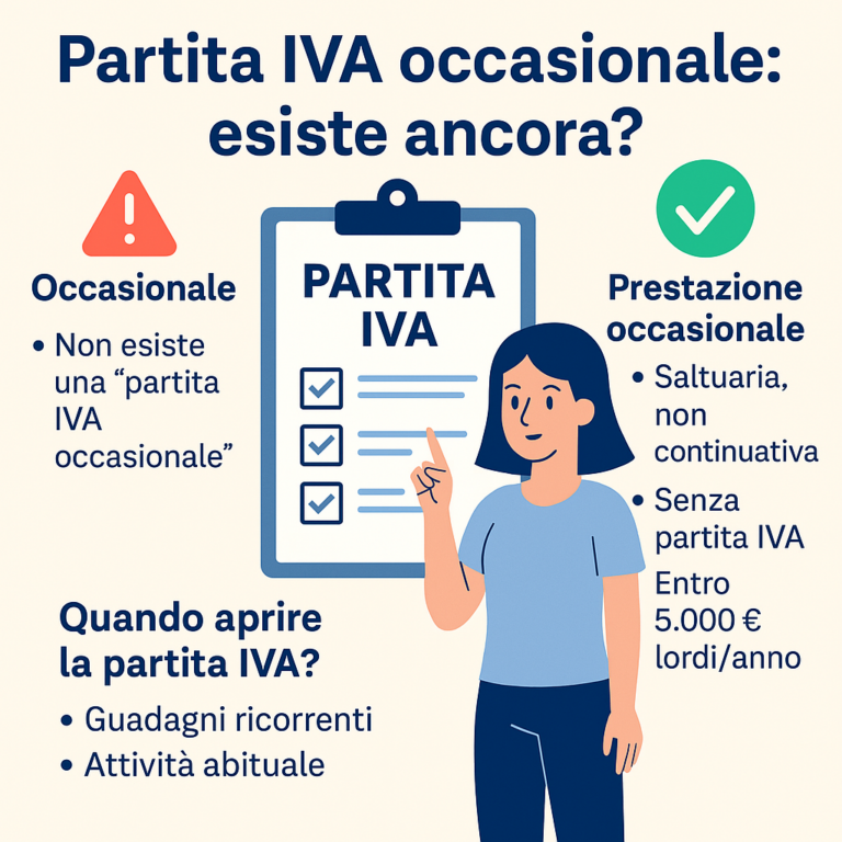 Partita IVA occasionale: esiste ancora? Partita IVA occasionale: esiste ancora?