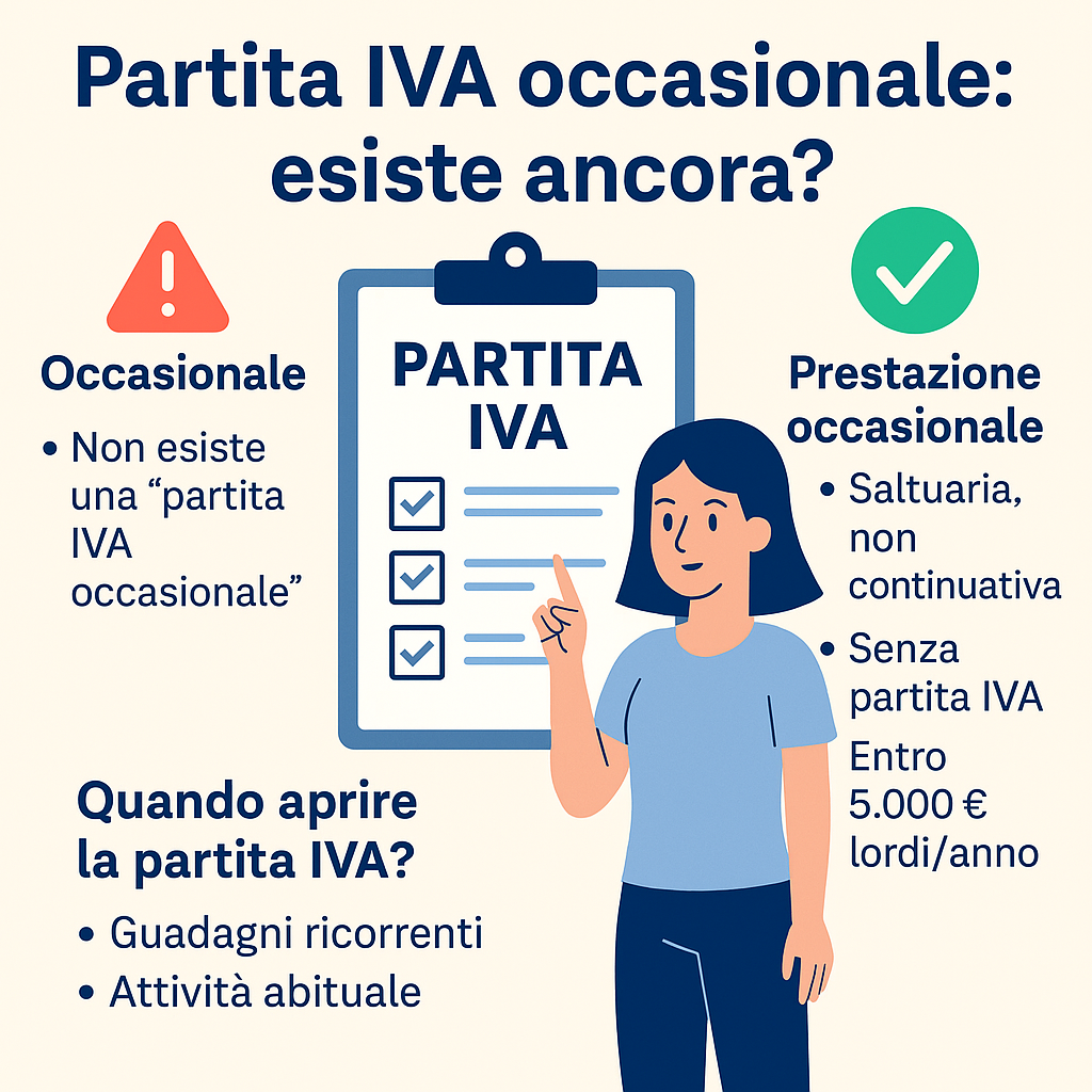 Partita IVA occasionale: esiste ancora? Partita IVA occasionale: esiste ancora?