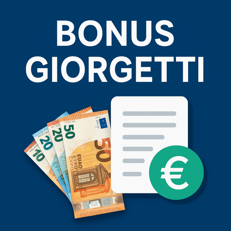 Bonus Giorgetti: cos’è, come funziona e chi ne ha diritto Bonus Giorgetti: cos’è, come funziona e chi ne ha diritto