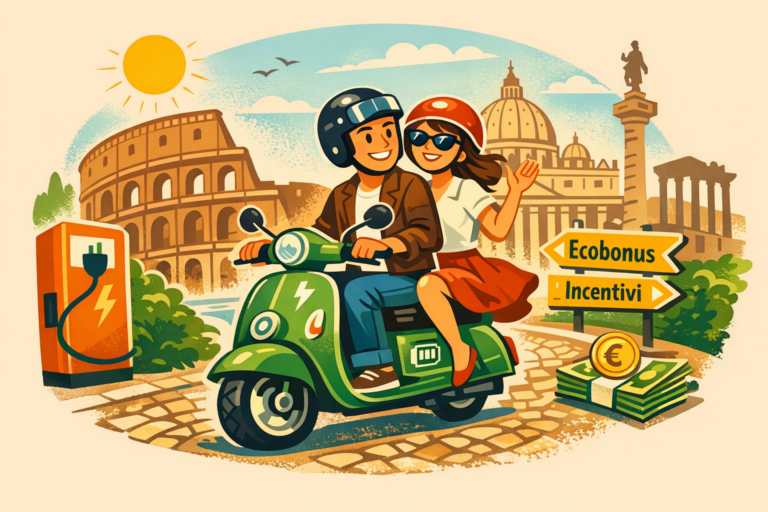 Bonus moto e scooter elettrici: come funziona, requisiti e come richiederlo