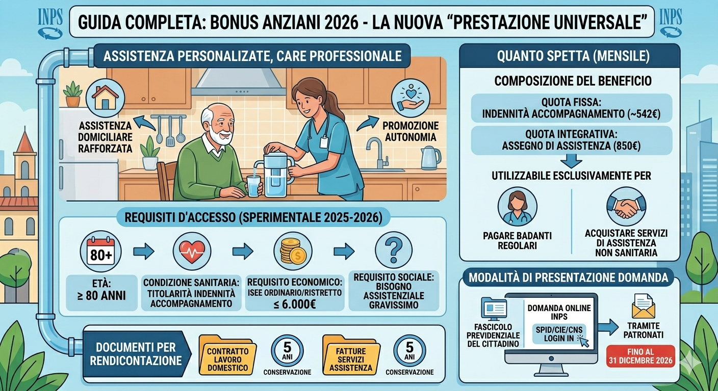 Bonus anziani: requisiti, come funziona e come richiederlo Bonus anziani: requisiti, come funziona e come richiederlo