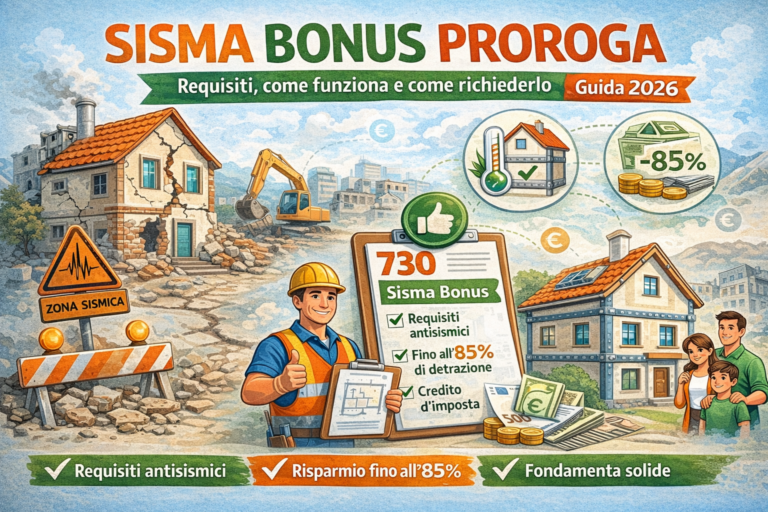 sisma bonus proroga: requisiti, come funziona e come richiederlo (Guida 2026)